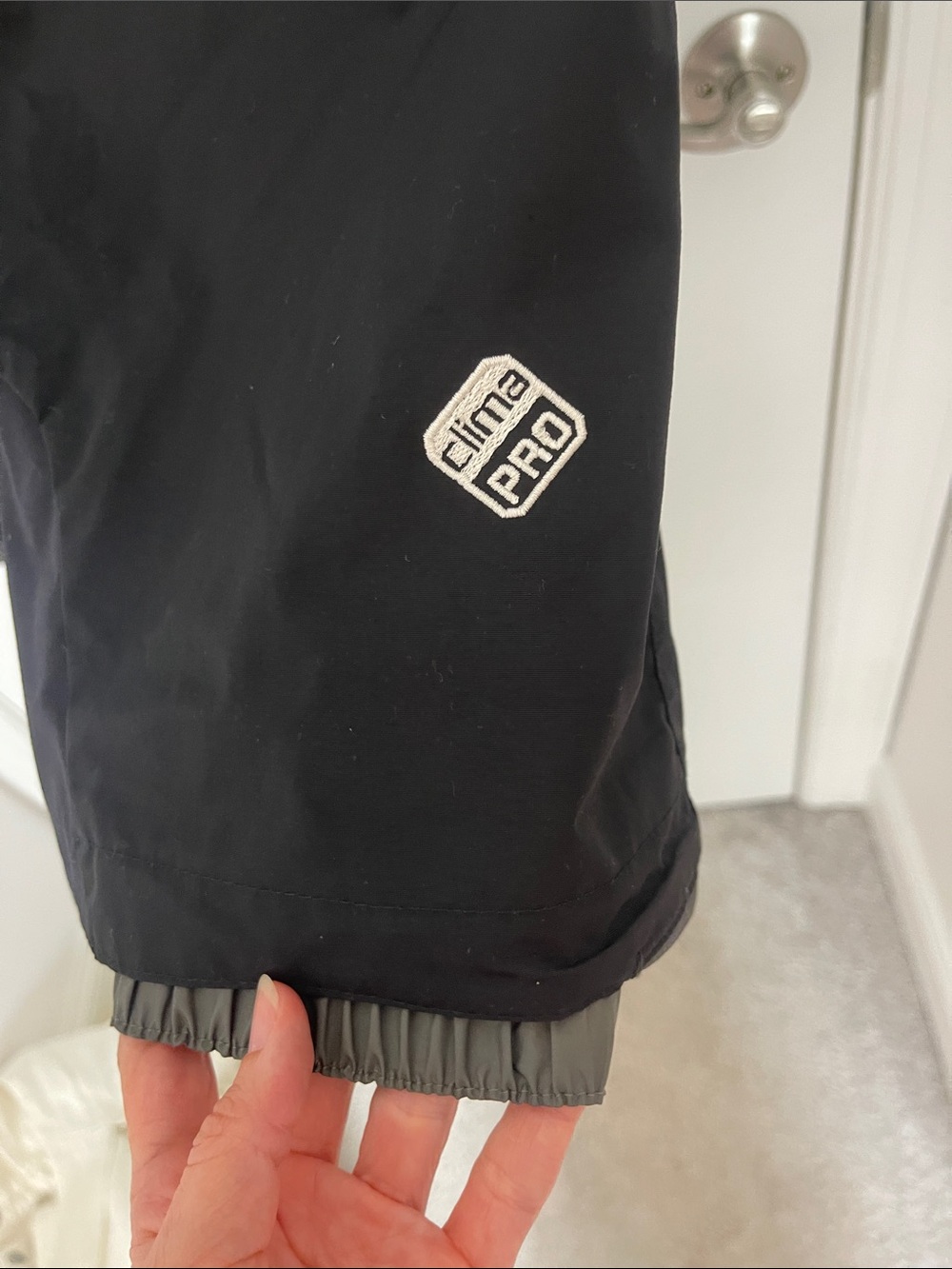 Salomon Snow Ski Pants Large Black Clima Pro - Picture 3 of 10